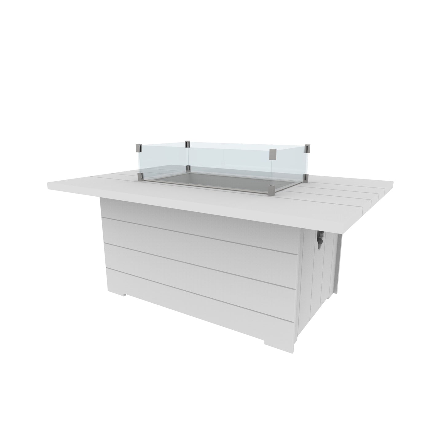 Aura 53" Rectangular Fire Table by Seaside Casual