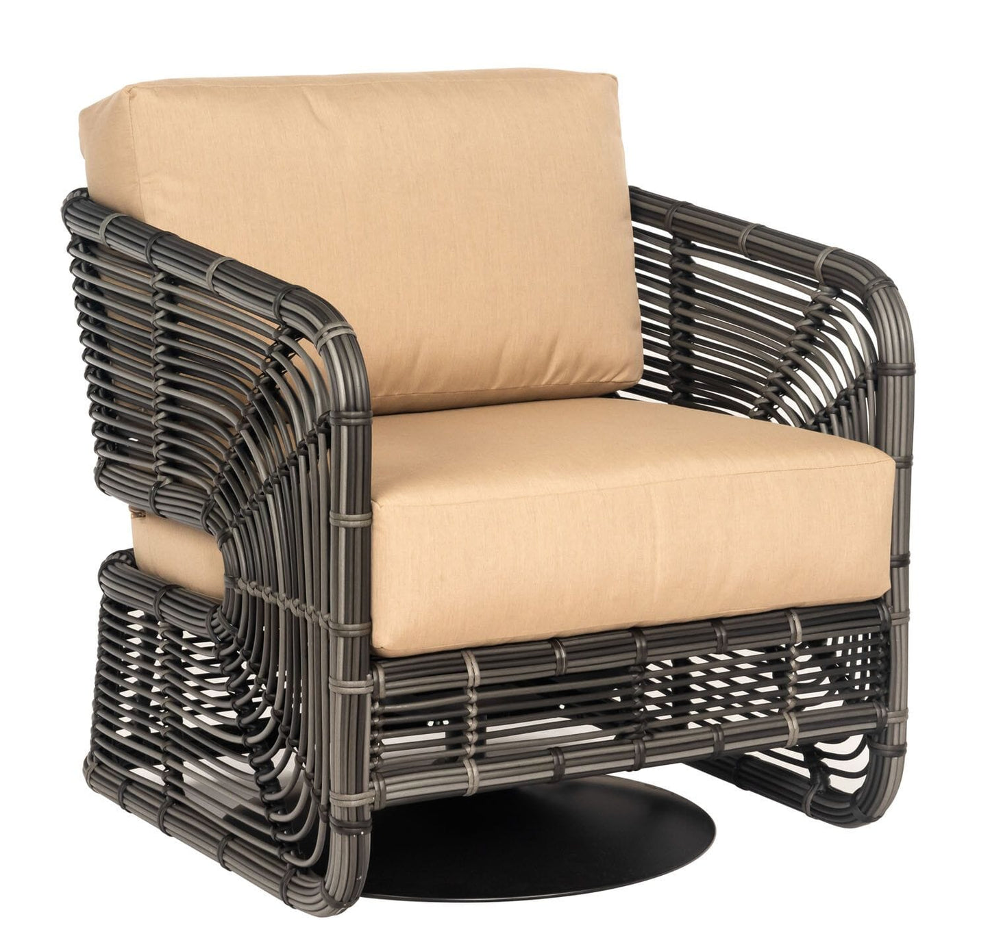 Woodard Carver Swivel Lounge Chair Replacement Cushion CU675015 Cushion Woodard