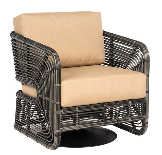 Woodard Carver Swivel Lounge Chair Replacement Cushion CU675015 Cushion Woodard
