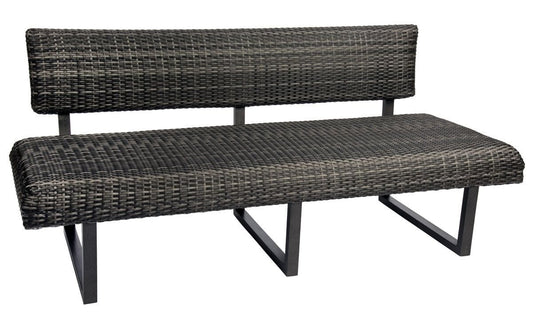 Woodard Harper Wicker Armless Love Seat S508021 Seating Woodard