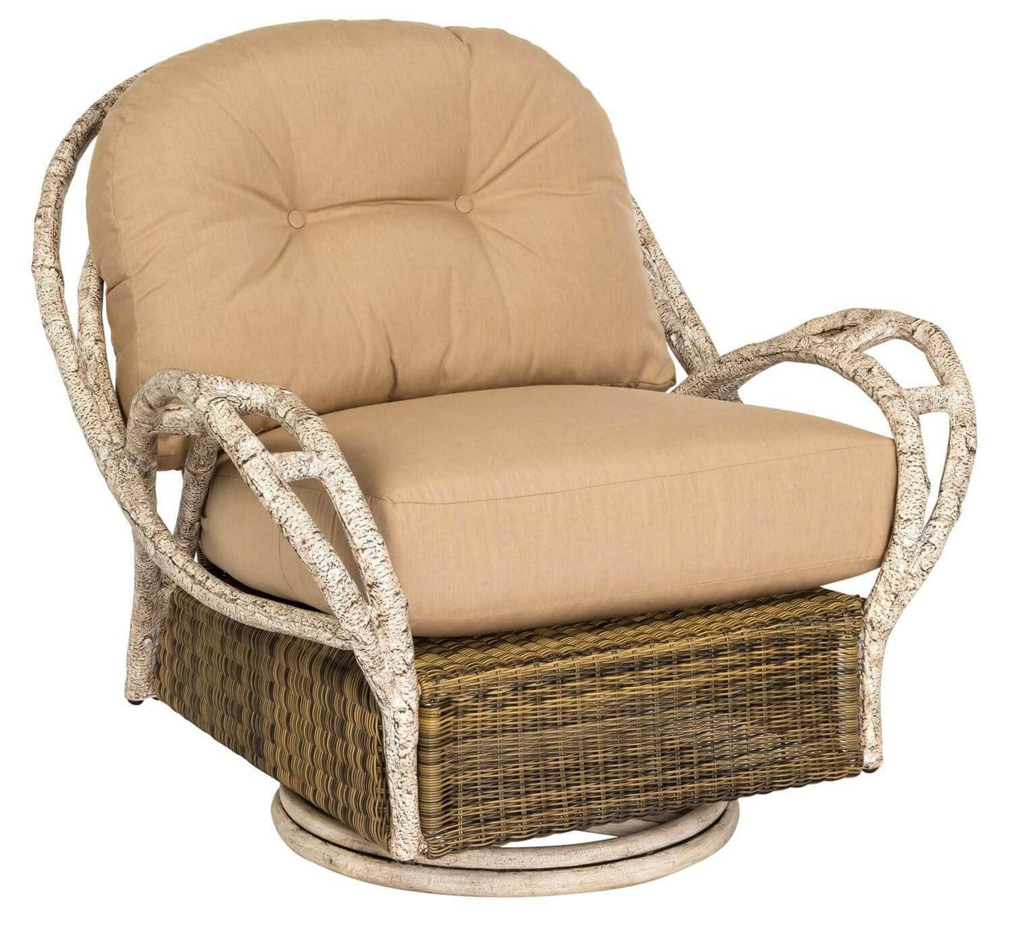 Woodard River Run Butterfly Swivel Lounge Chair S545015 Seating Woodard