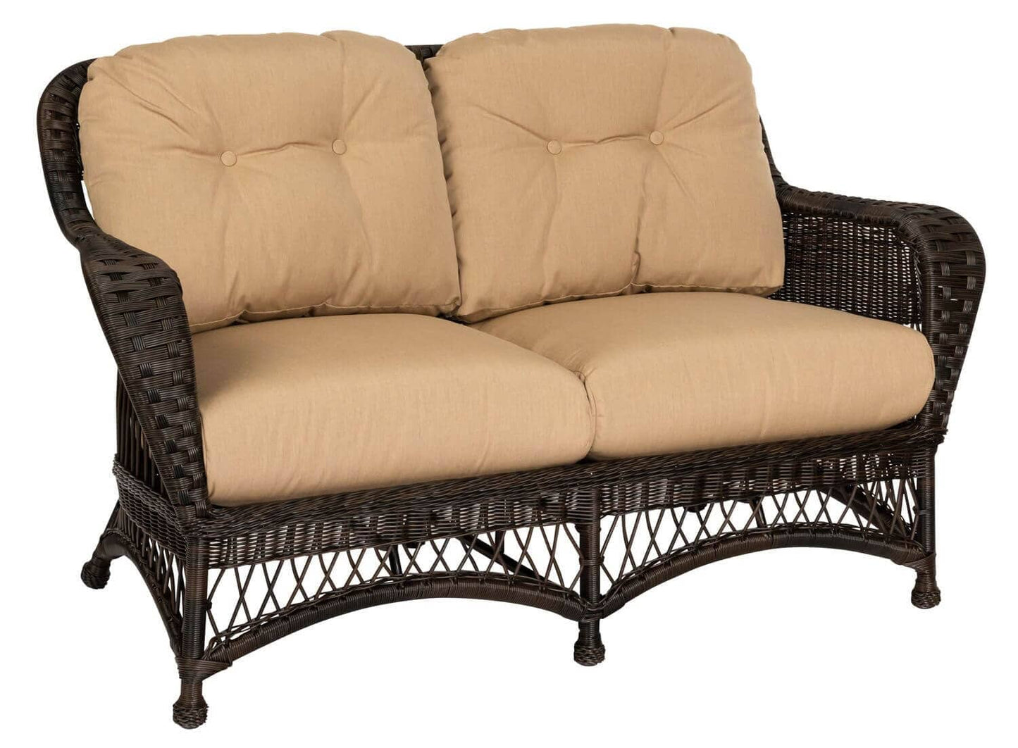Woodard Sommerwind Love Seat S596021 Seating Woodard