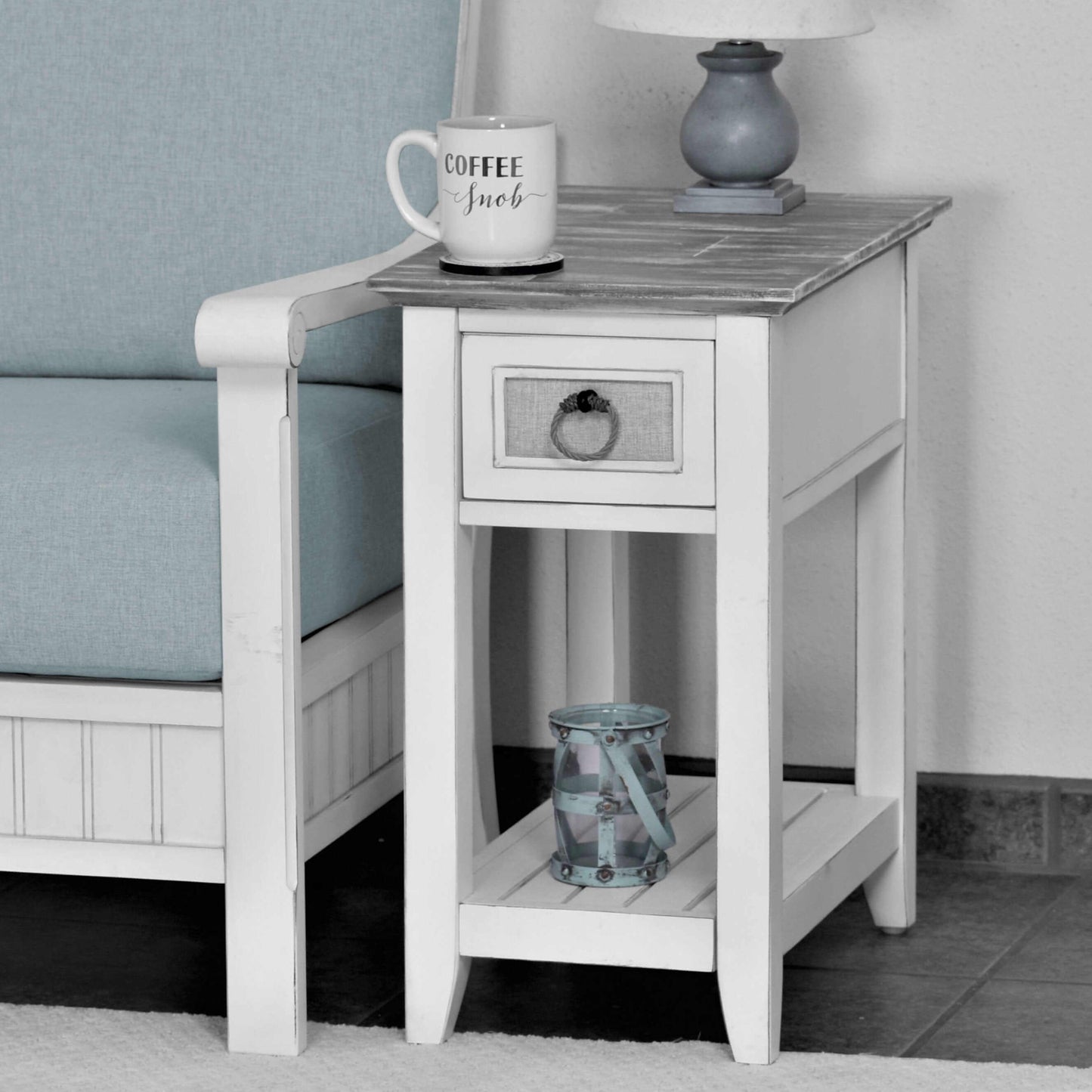 Sea Winds Trading Captiva Island Chairside Table B86305 Indoor Sea Winds Trading Co