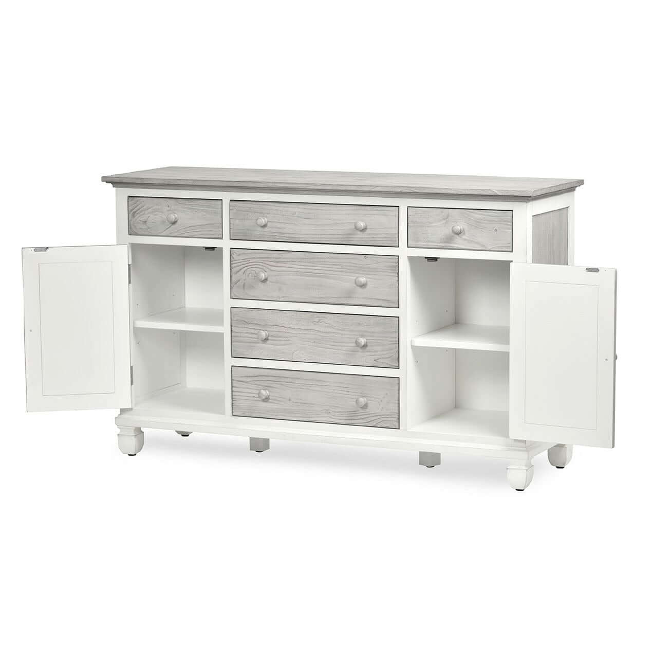 Sea Winds Trading Islamorada 6-Drawer / 2-Door Dresser B23336