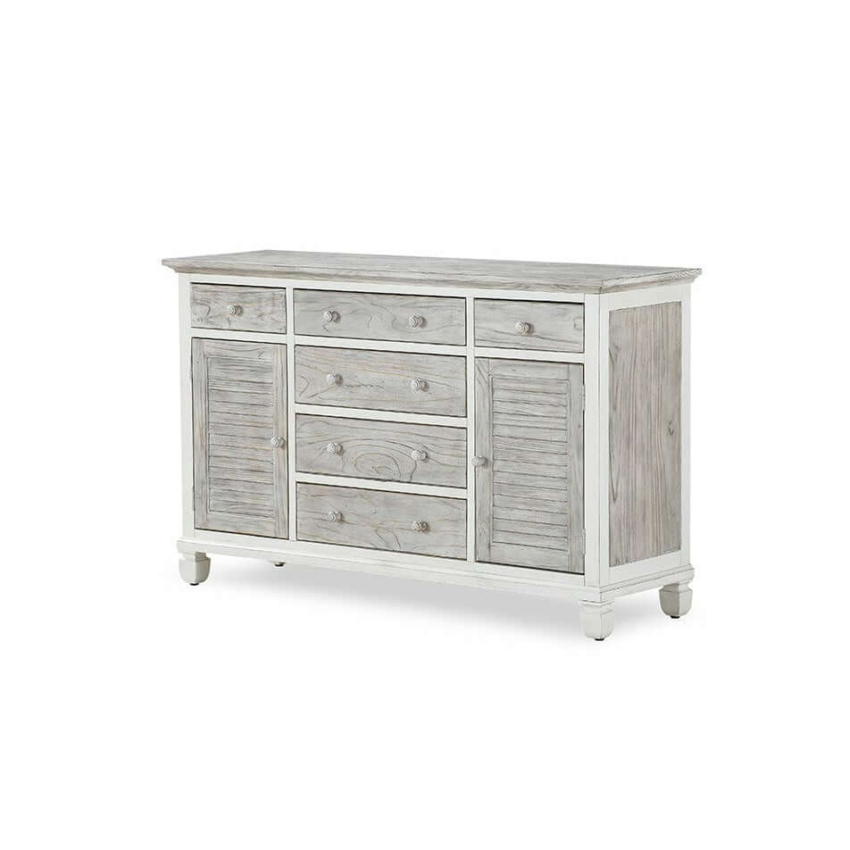 Sea Winds Trading Islamorada 6-Drawer / 2-Door Dresser B23336