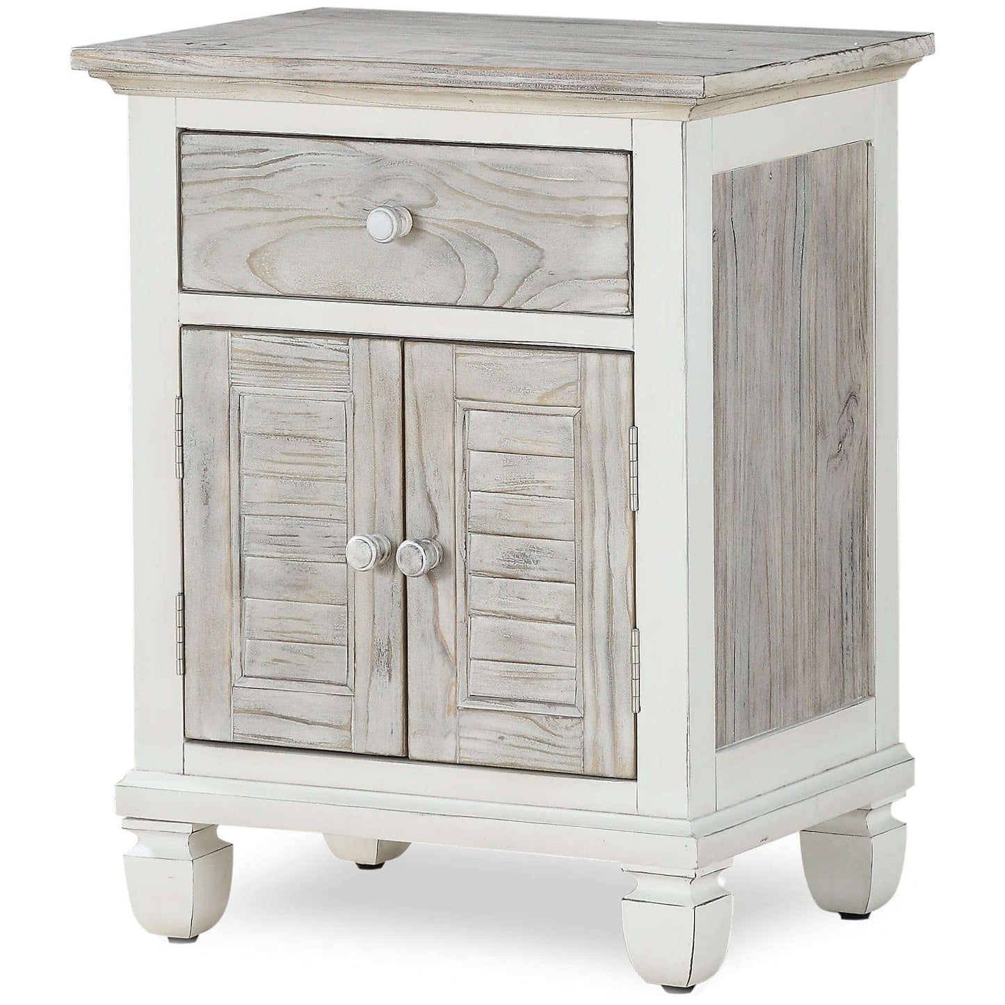 Sea Winds Trading Islamorada 1-Drawer / 2-Door Nightstand B23332