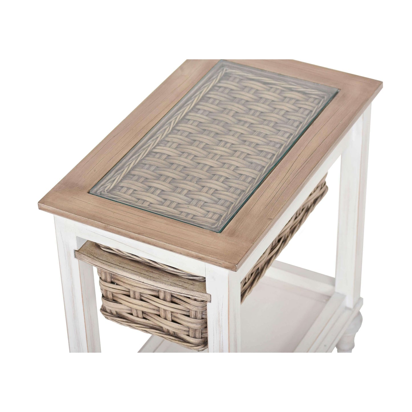 Sea Winds Trading Island Breeze Chairside Table B59109 Indoor Sea Winds Trading Co