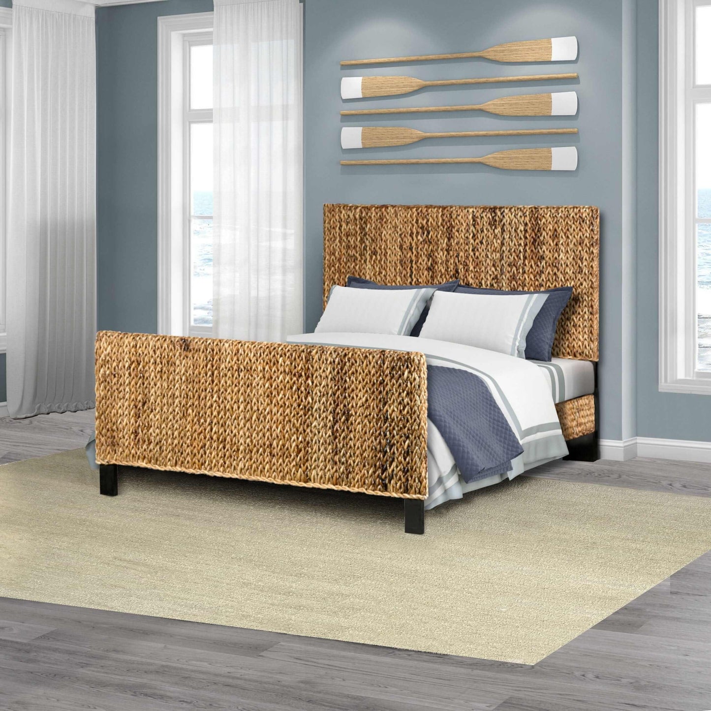 Sea Winds Trading Maui Queen Bed B533QBED Indoor Sea Winds Trading Co