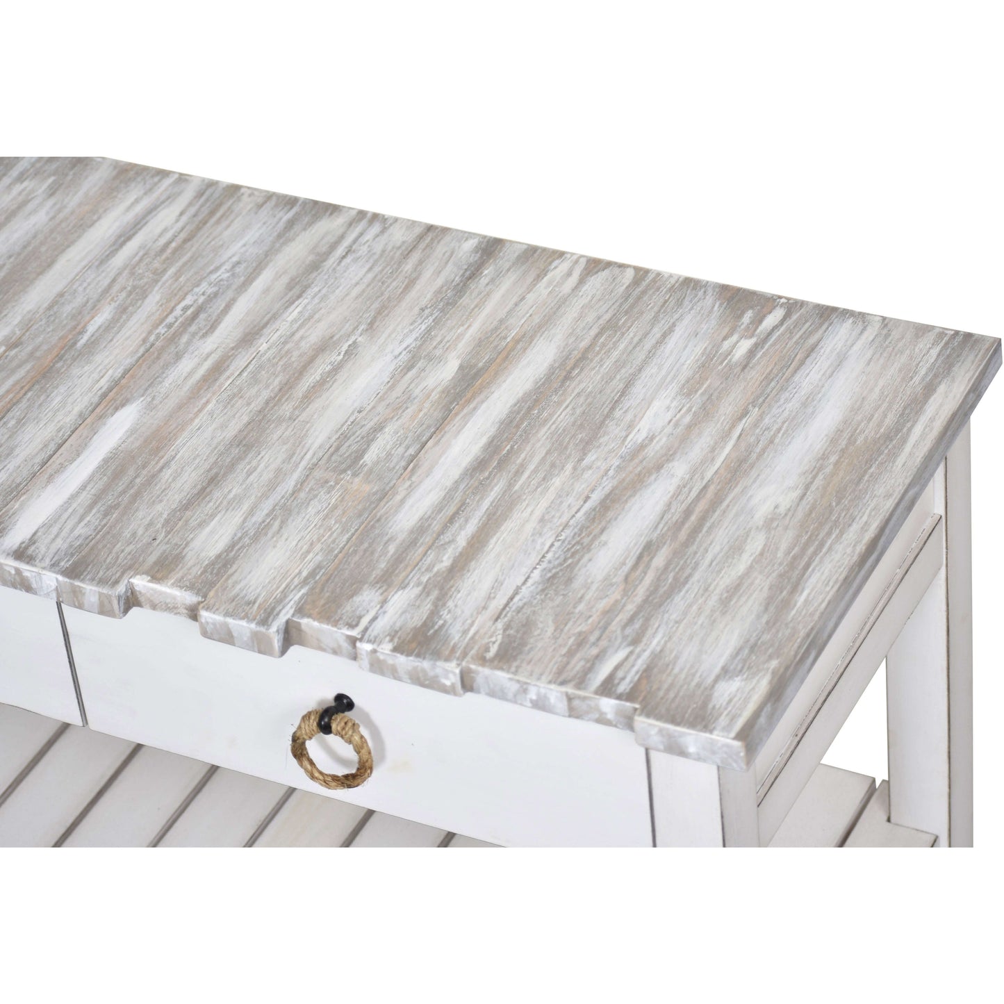 Sea Winds Trading Picket Fence Console Table B78204 Indoor Sea Winds Trading Co