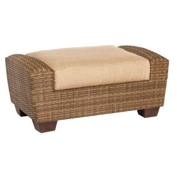 Forever Wicker Chair with Ottoman