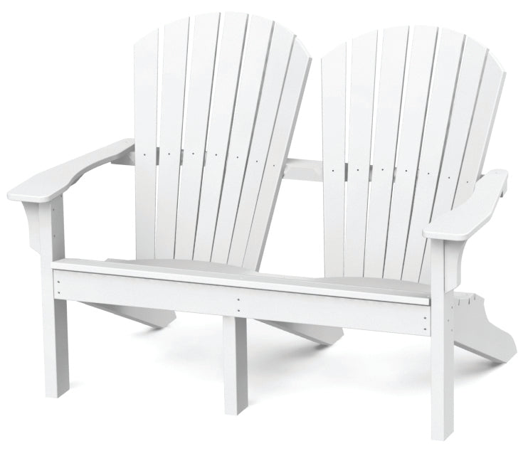 Adirondack Shellback Loveseat by Seaside Casual (020)