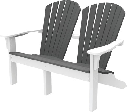 Adirondack Shellback Loveseat by Seaside Casual (020)