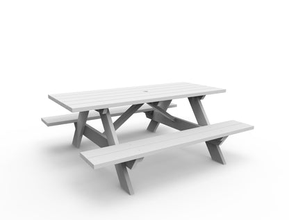 Traditional Picnic Table by Seaside Casual (043)