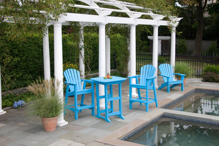 Portsmouth Bar Table 30" x 30" by Seaside Casual (057)
