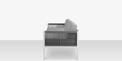 Skye Sofa - Kessler Silver Frame / Gray by DecoScape (3303-103-KES-GRY)