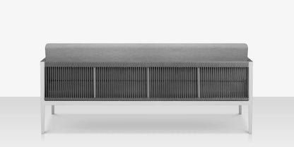 Skye Sofa - Kessler Silver Frame / Gray by DecoScape (3303-103-KES-GRY)