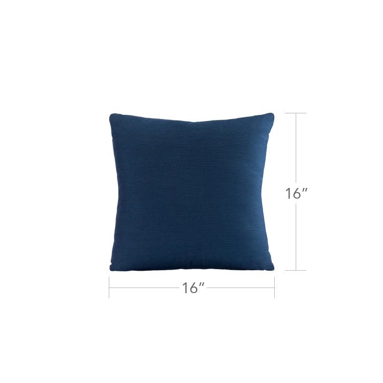 Cloud Square Toss Pillow 16"x16" by DecoScape (3208-756)