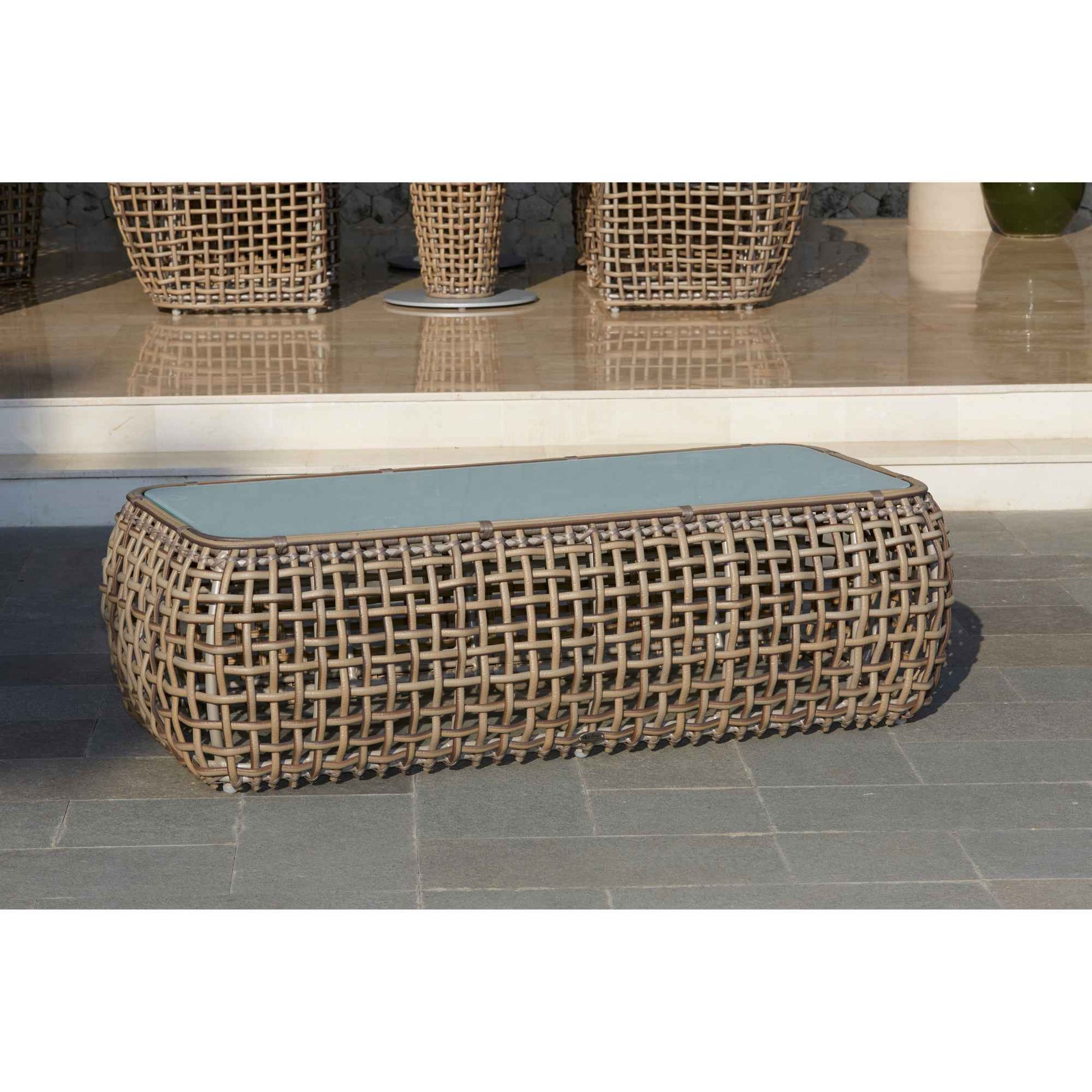Dynasty 10-Piece Sectional Set with Sunbrella Cushions
