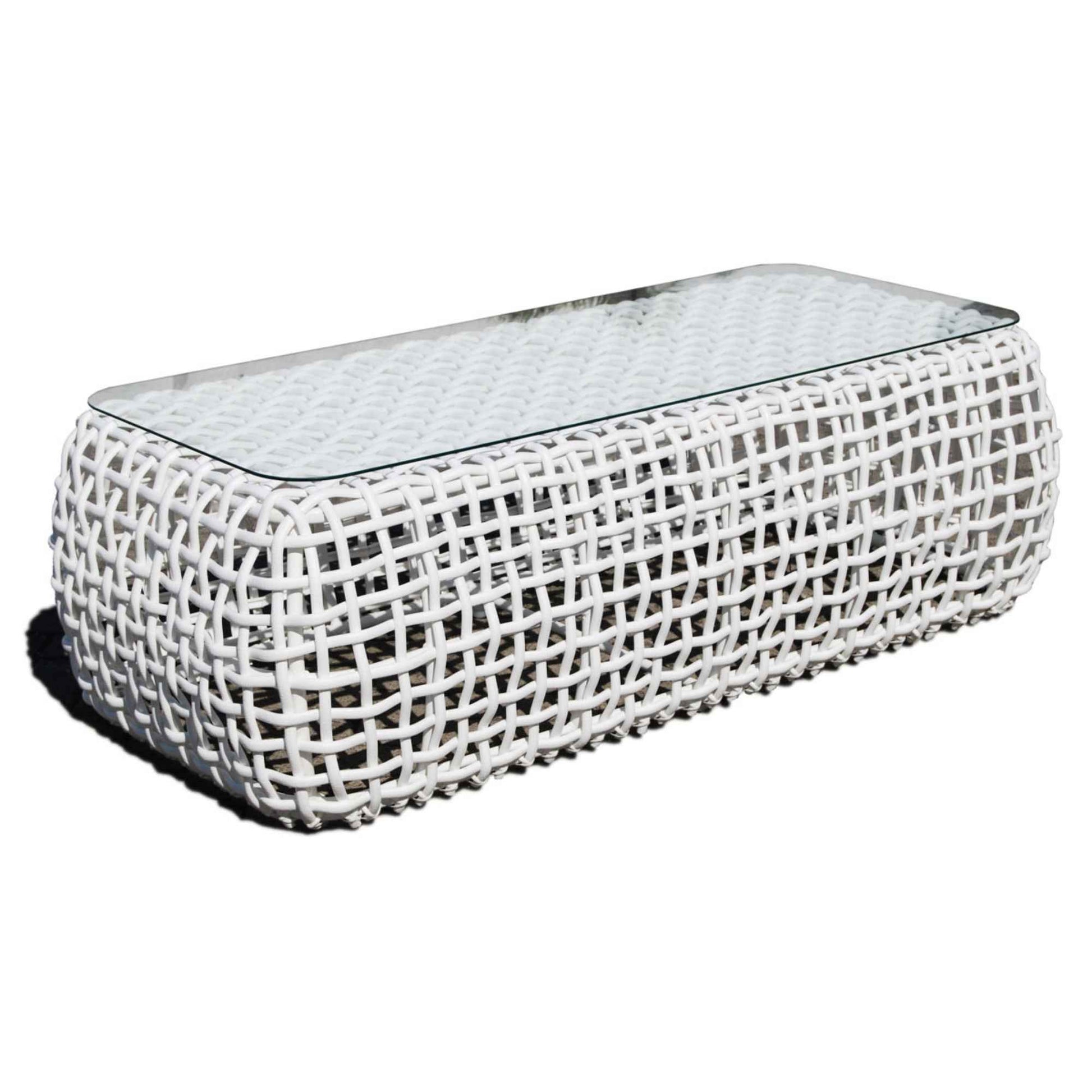 Dynasty Coffee Table with Glass