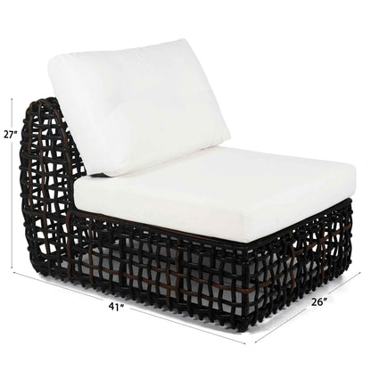 Dynasty 10-Piece Sectional Set with Sunbrella Cushions