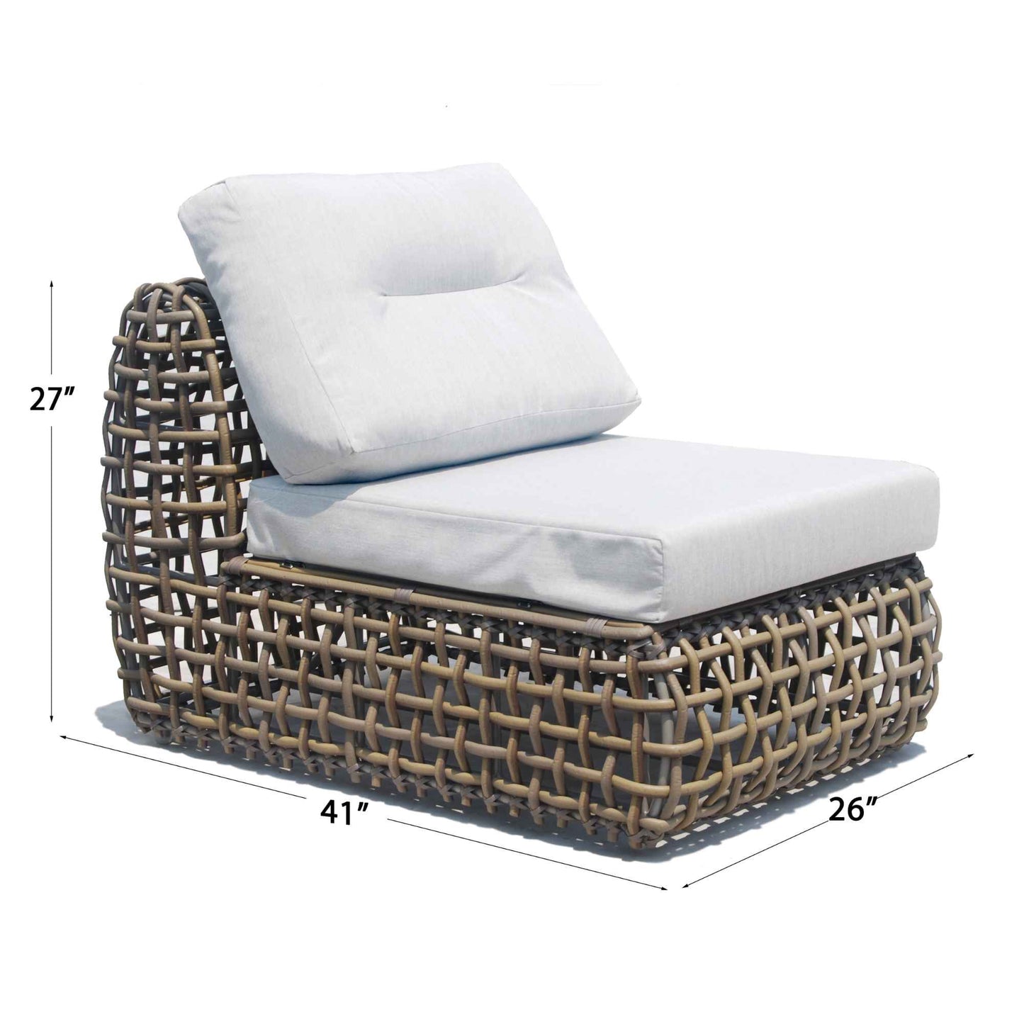 Dynasty 10-Piece Sectional Set with Sunbrella Cushions