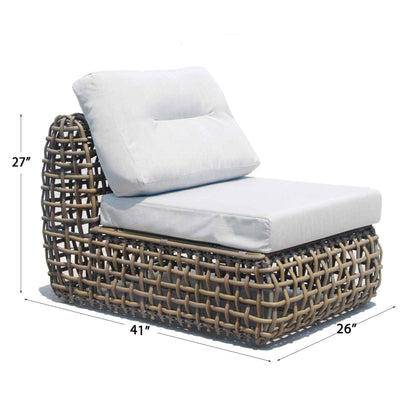 Dynasty 10-Piece Sectional Set with Sunbrella Cushions