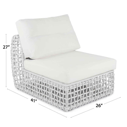 Dynasty Modular Center with Sunbrella Cushion