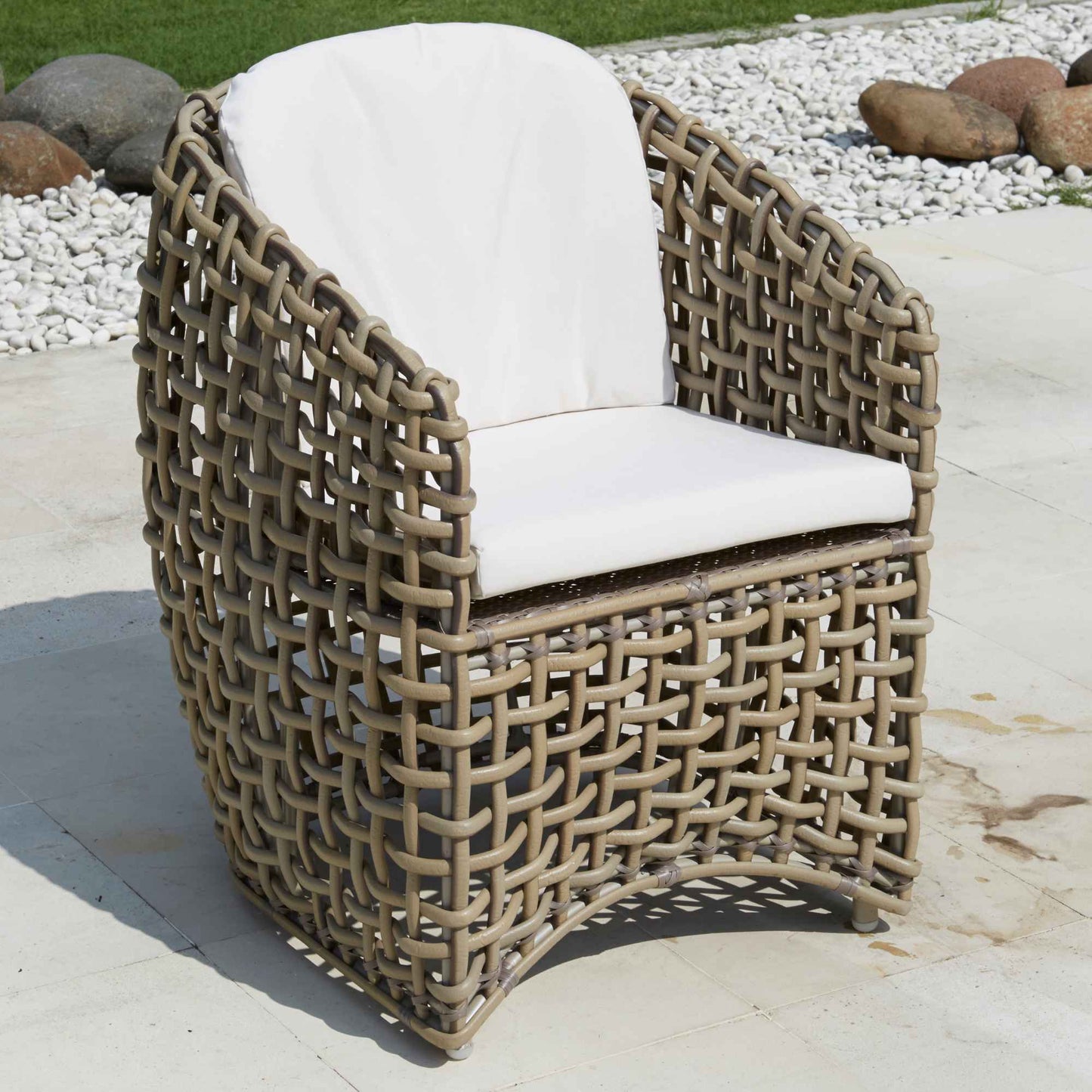 Dynasty Dining Armchair with Sunbrella Cushion