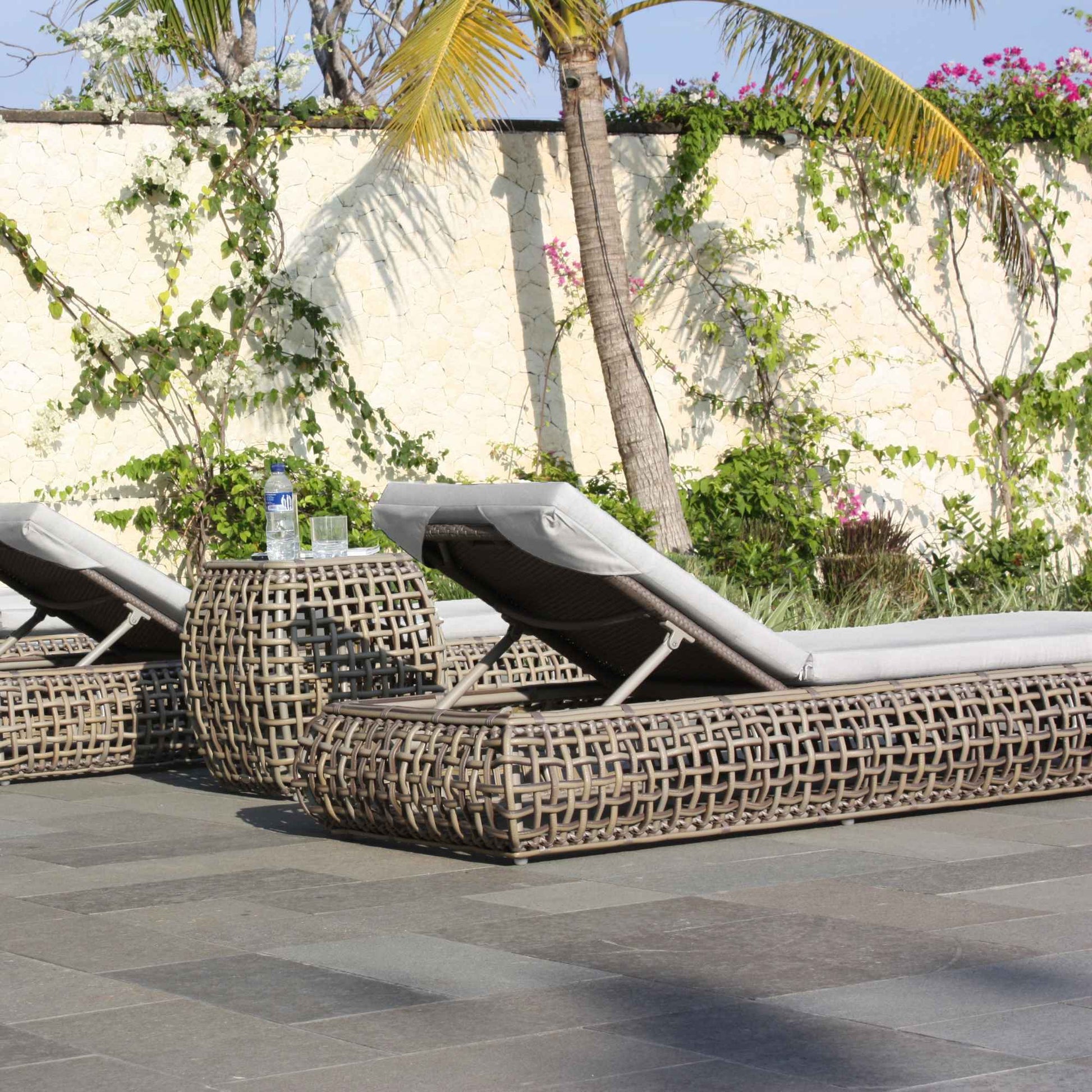 Dynasty Chaise Lounger with Sunbrella Cushion