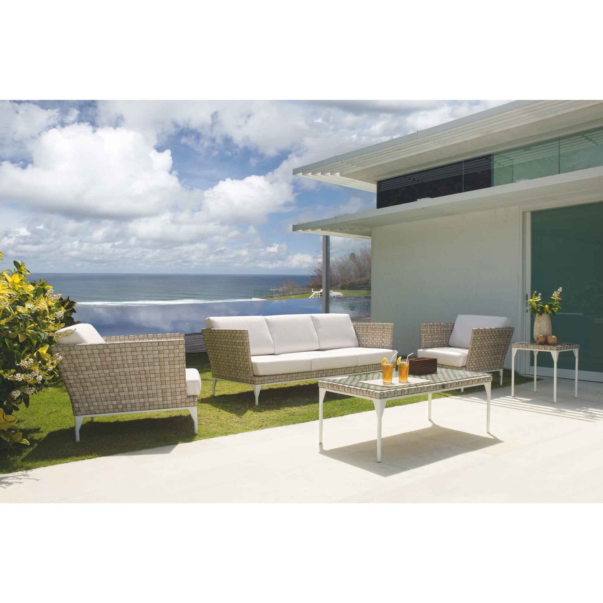 Brafta 5-Piece Seating Set with Sunbrella Cushions