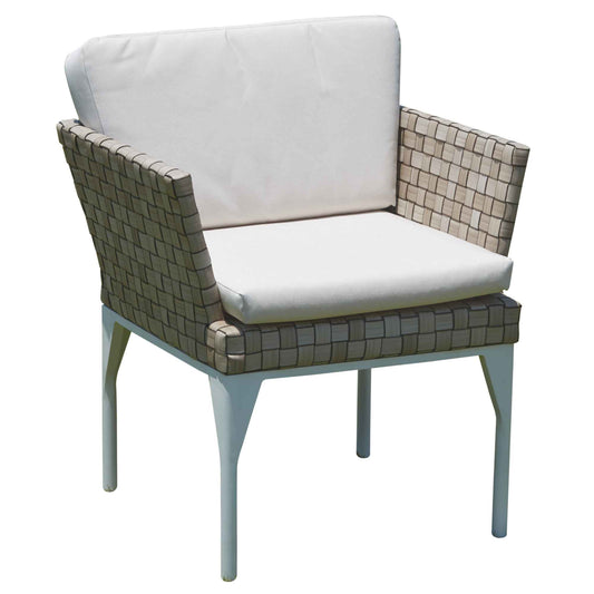 Brafta Dining Armchair with Sunbrella Cushion
