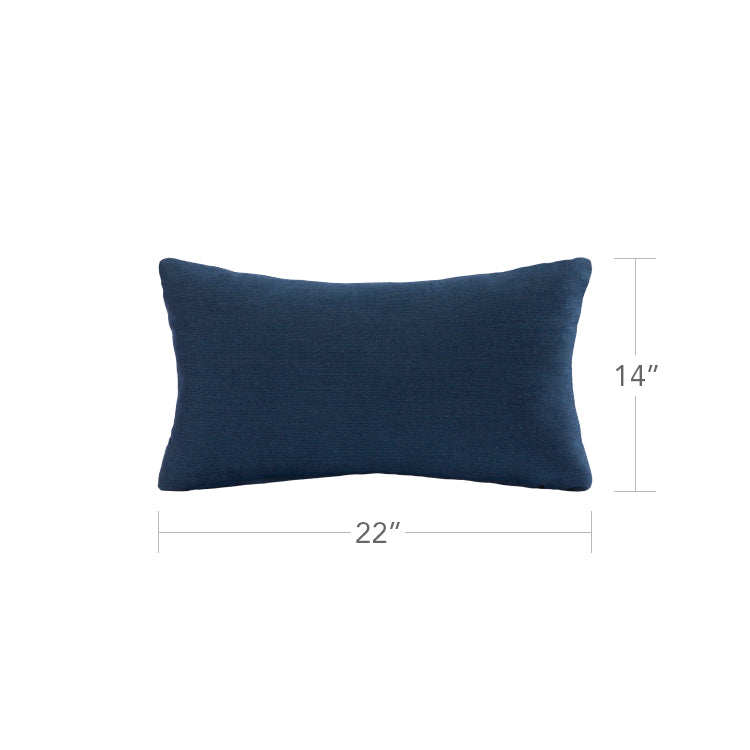 Cloud Rectangular Toss pillow 22"x14" by DecoScape (3208-743)
