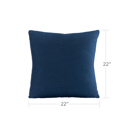 Cloud Square Toss Pillow 22"x22" by DecoScape (3208-754)