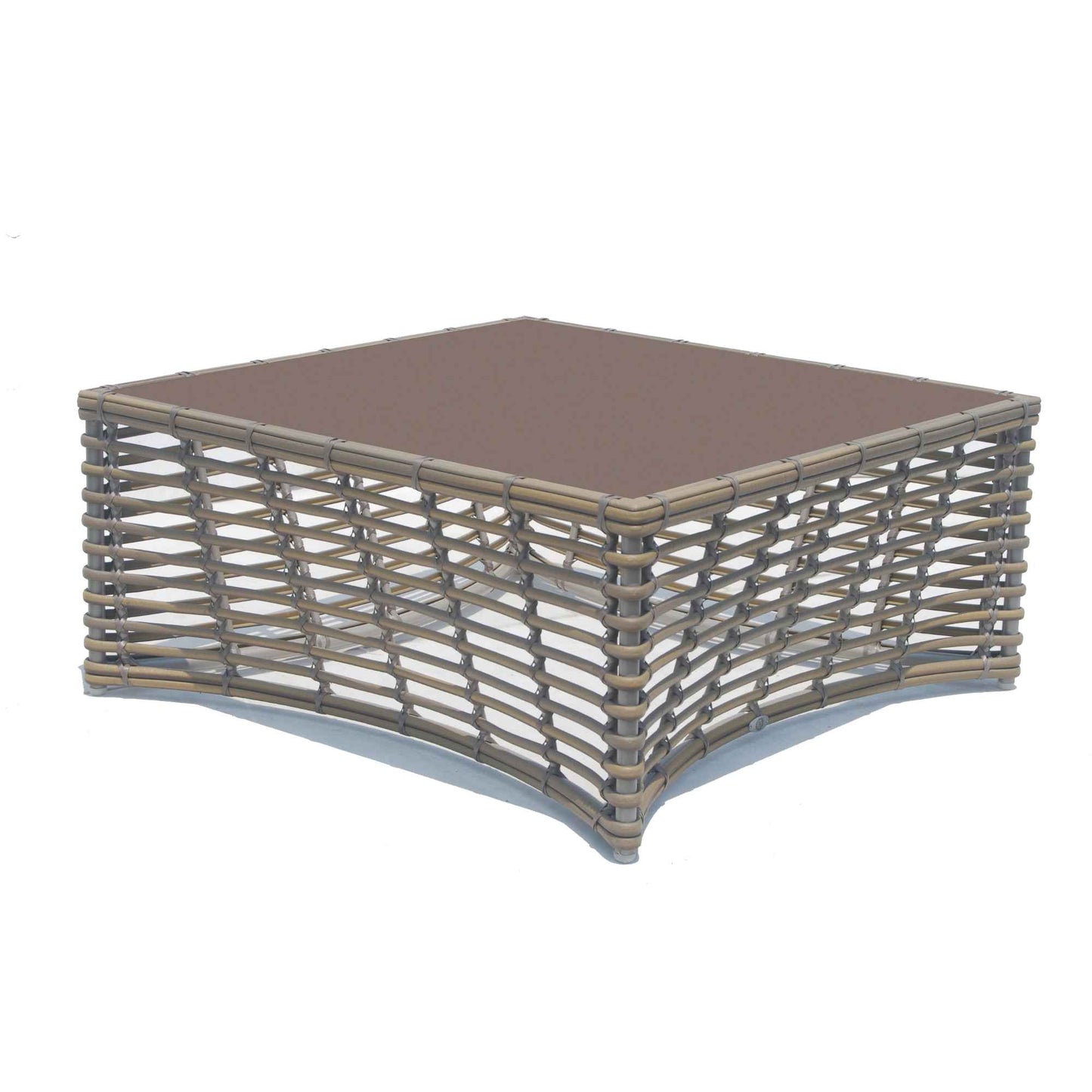 Ruby Coffee Table with Glass