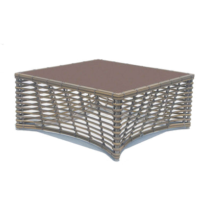 Ruby Coffee Table with Glass