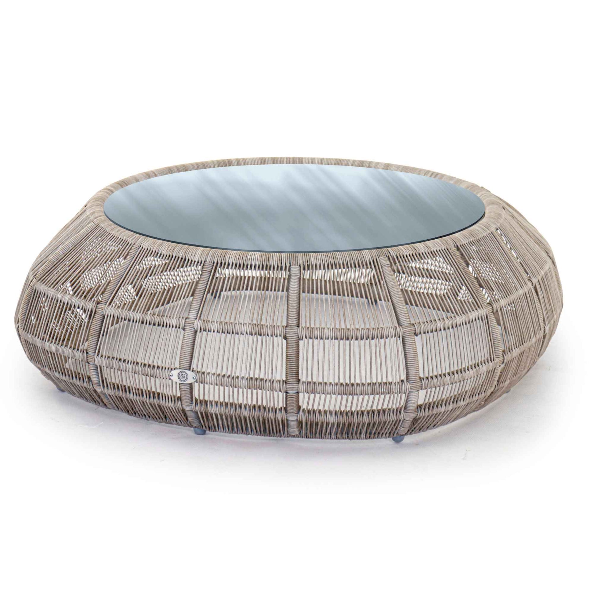 Rio Coffee Table with Glass