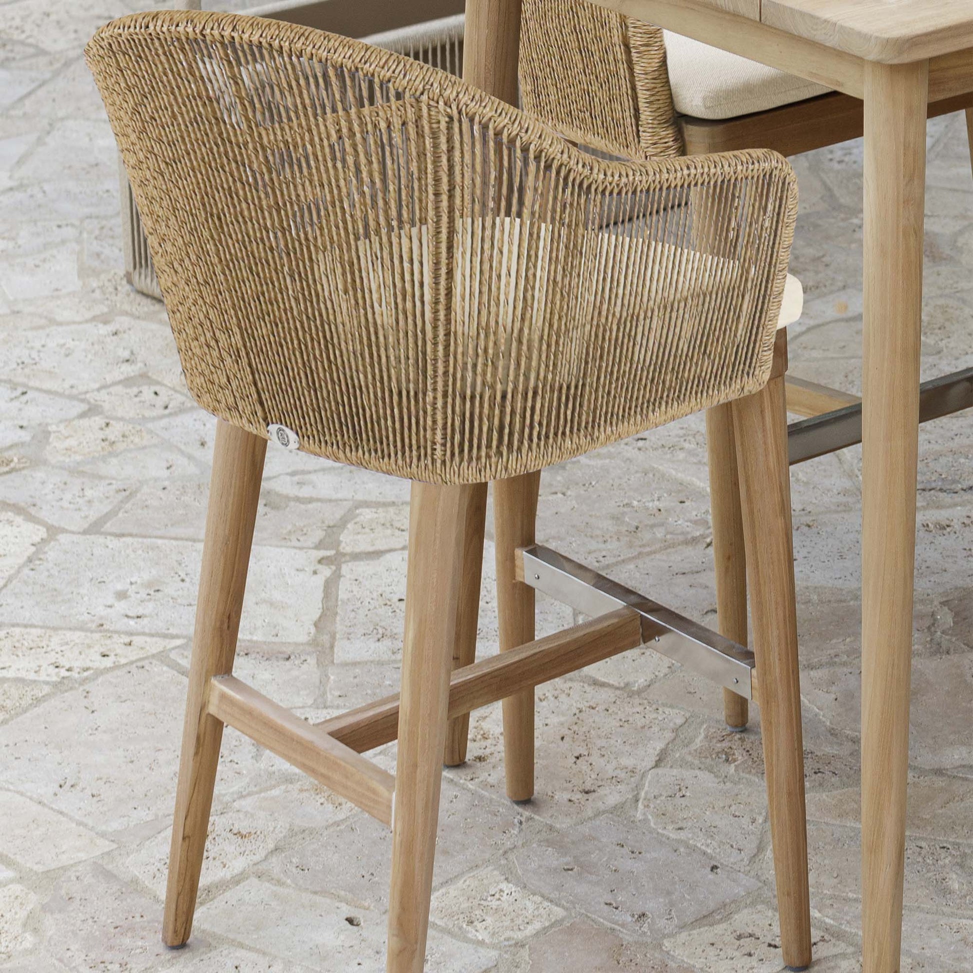 Calixto 5-Piece Pub Set with Sunbrella Cushions