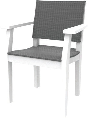 MAD Dining Arm Chair Woven by Seaside Casual (281)