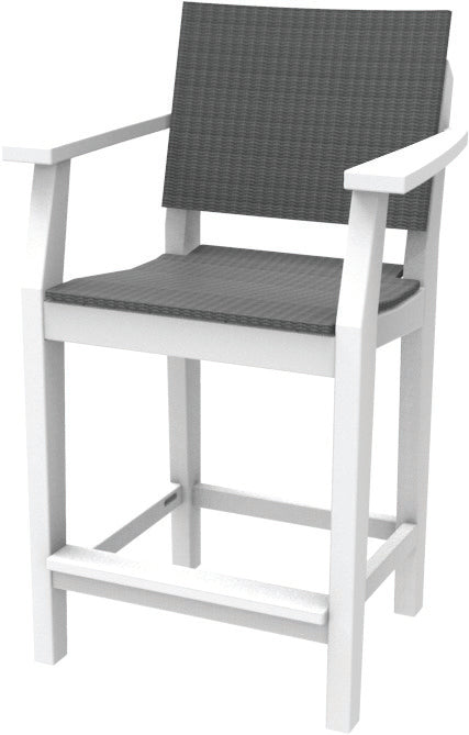 MAD Balcony Arm Chair Woven by Seaside Casual (282W)