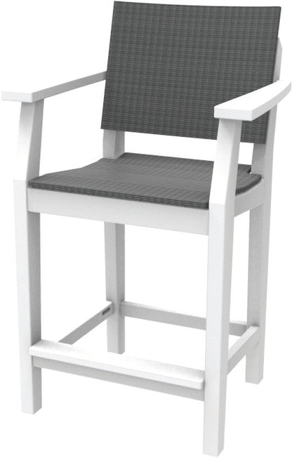 MAD Balcony Arm Chair Woven by Seaside Casual (282W)