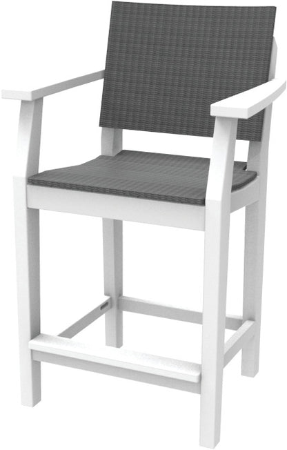 MAD Balcony Arm Chair Woven by Seaside Casual (282W)