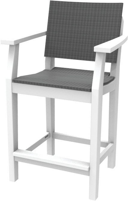 MAD Balcony Arm Chair Woven by Seaside Casual (282W)