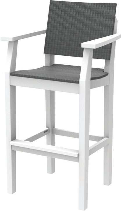 MAD Bar Arm Chair Woven by Seaside Casual (283W)