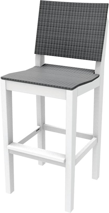 MAD Bar Side Chair Woven by Seaside Casual (286W)