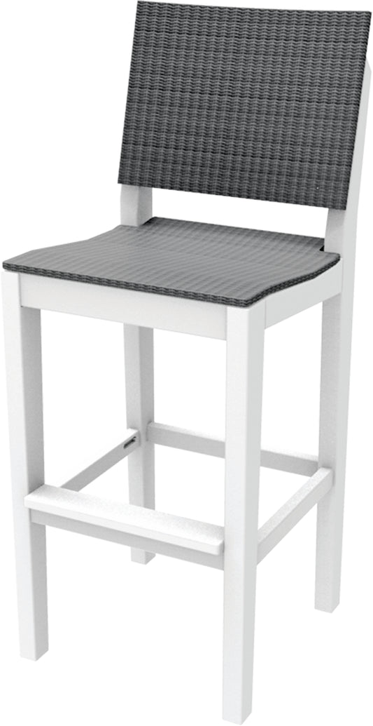MAD Bar Side Chair Woven by Seaside Casual (286W)