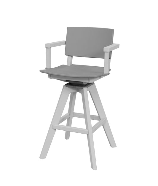 SYM Swivel Bar Arm Chair by Seaside Casual (362)