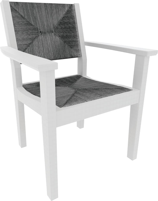 Greenwich Dining Arm Chair Woven by Seaside Casual (602W)