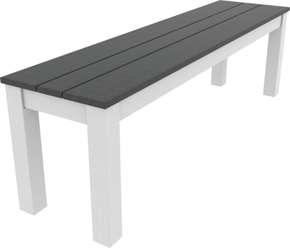 Greenwich 60" Dining Bench (Slatted) by Seaside Casual