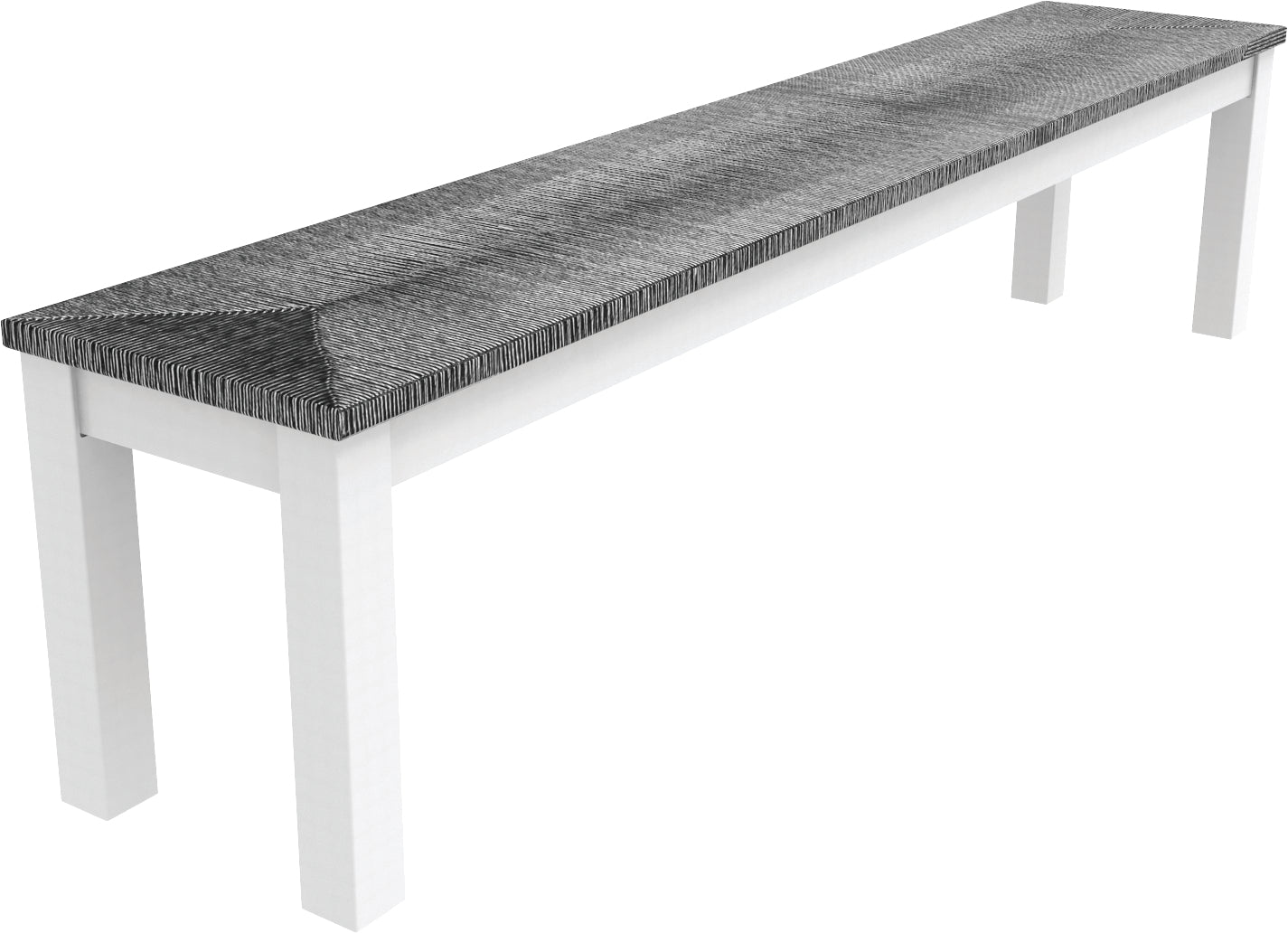 Greenwich 80" Dining Bench Woven by Seaside Casual (611W)