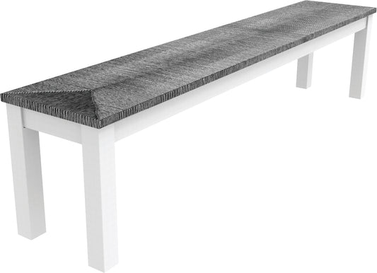 Greenwich 80" Dining Bench Woven by Seaside Casual (611W)